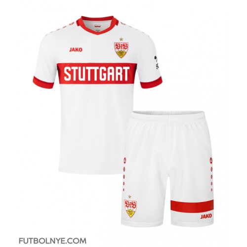 Camiseta Stuttgart Primera Equipación para niños 2024-25 manga corta (+ pantalones cortos)